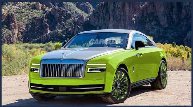 Super Luxury Electric Car Rolls Royce Spectre Ev Riders