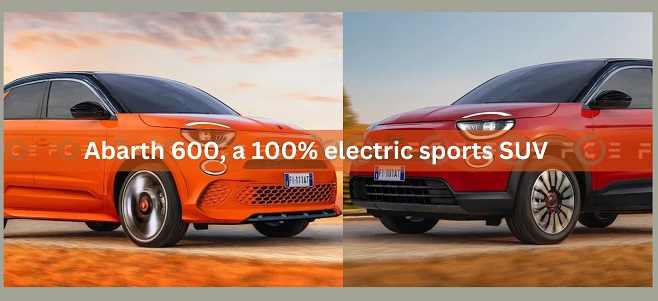 Abarth 600, a 100% electric sports SUV