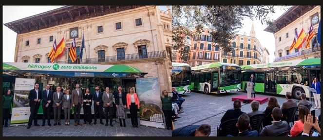 new hydrogen buses that serve Palma