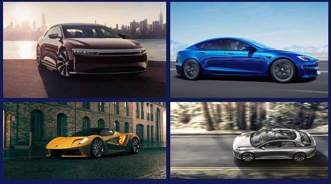 fastest electric cars in 2023