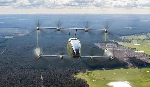 eVTOL aircraft