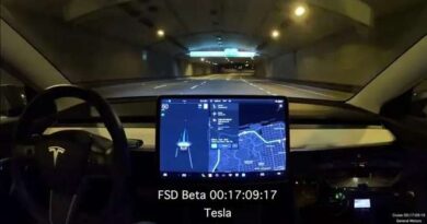 Tesla's autonomous driving system