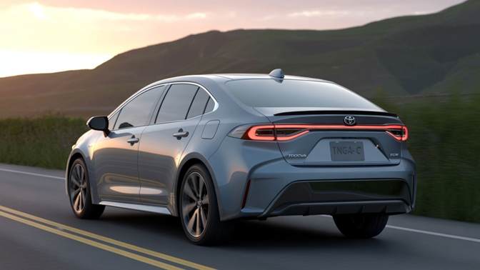 2027 Toyota Corolla Hybrid Sedan