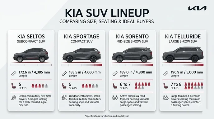 Used Kia SUVs 2026